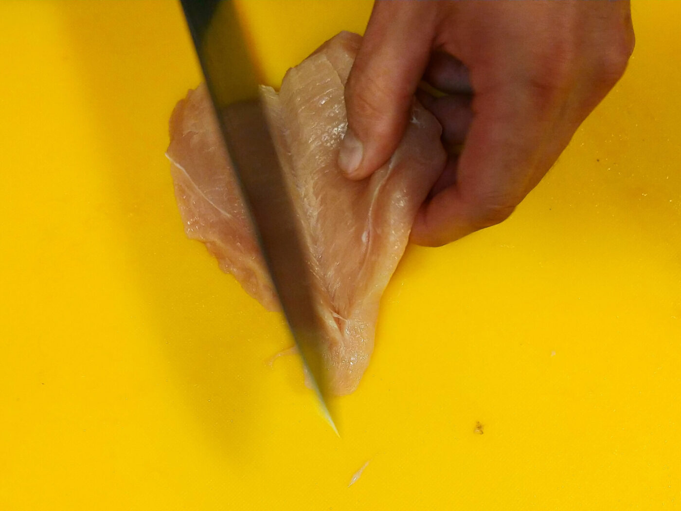 Chicken Cordon Bleu - Meat preparation