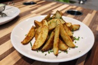 Oven-Roasted Potato Wedges Oven-Roasted Potato Wedges - Plate and Serve Oven-Roasted Potato Wedges