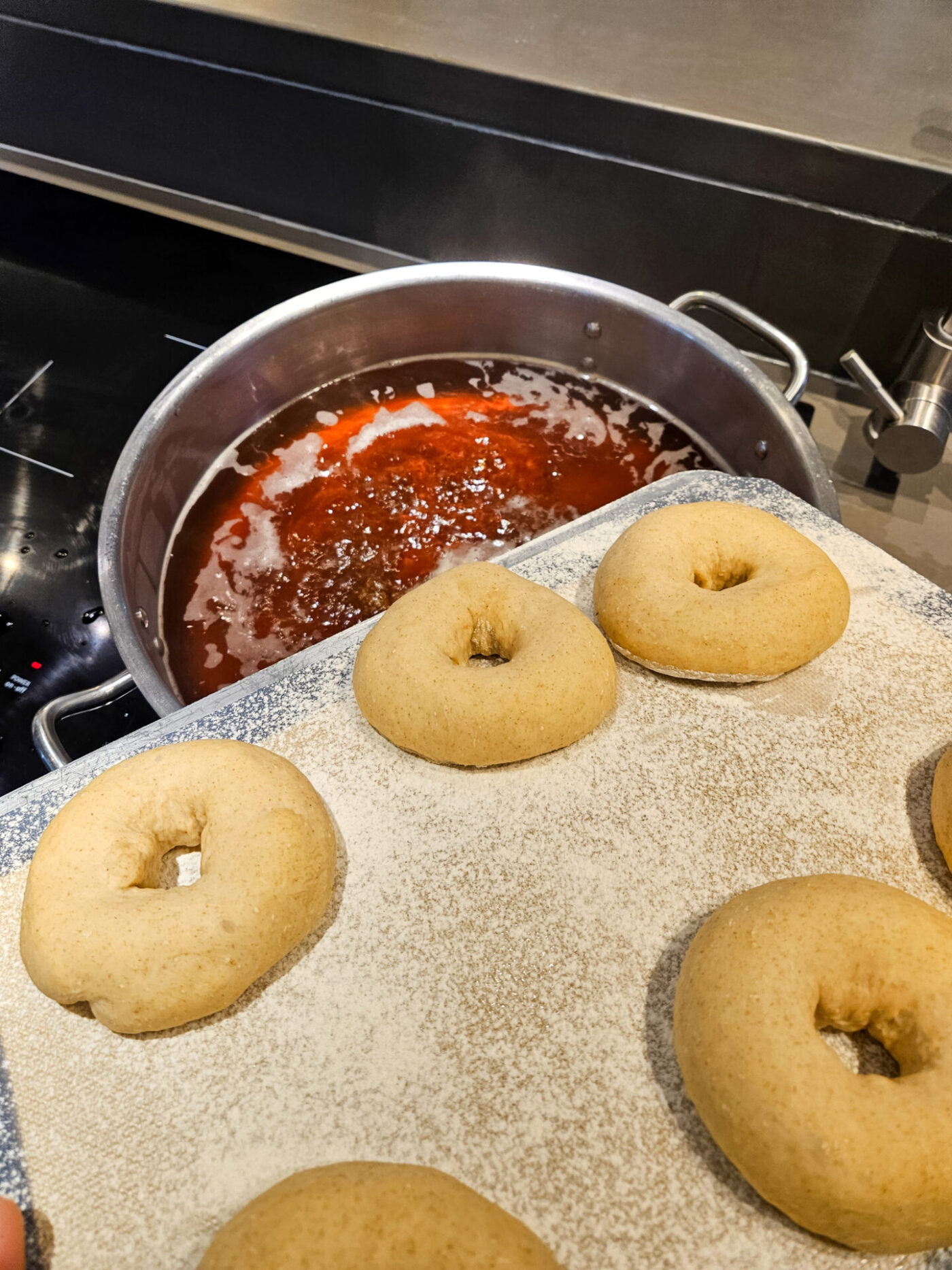 Bagel Recipe - Boil Bagels