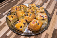 Bublanina (Czech Bubble Cake) Bublanina (Czech Bubble Cake) - Serving