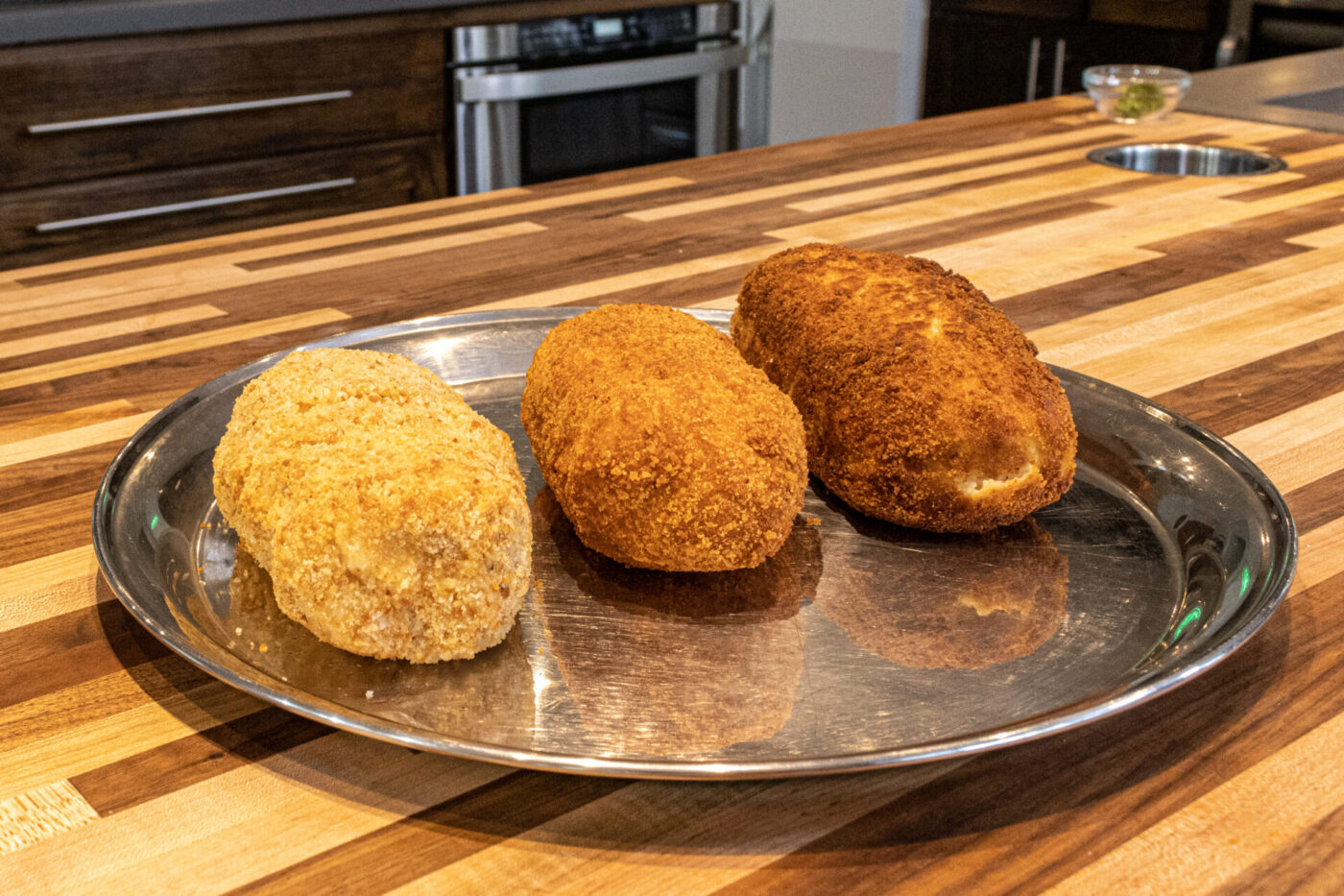 Chicken Cordon Bleu - Deep fry or shallow fry or air fry