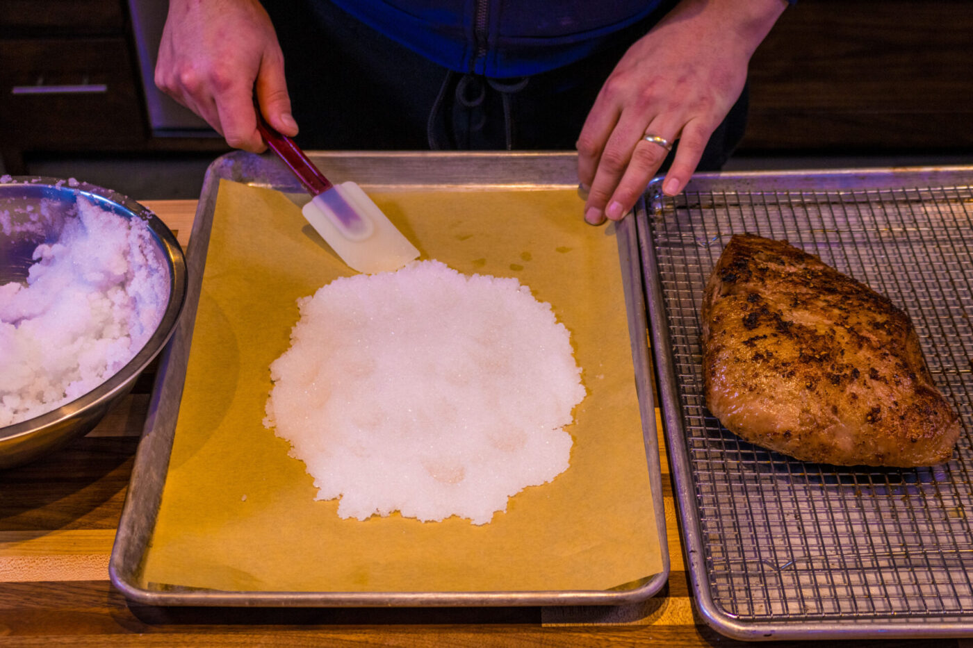 Beef Picanha in Salt Crust - Assemble