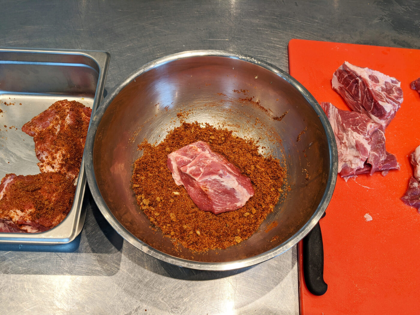 Pulled pork - Meat preparation