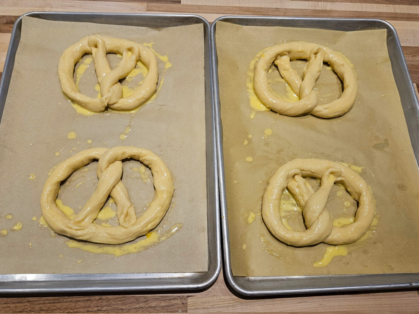 Czech Soft Pretzel Preclík Recipe - Proofing