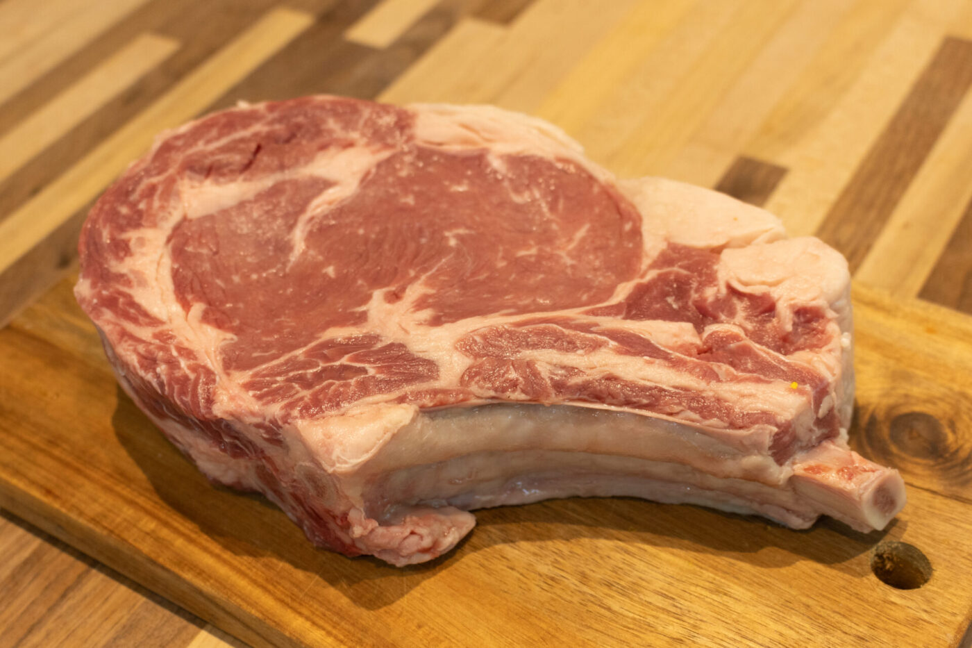 Cowboy Steak - Meat preparation