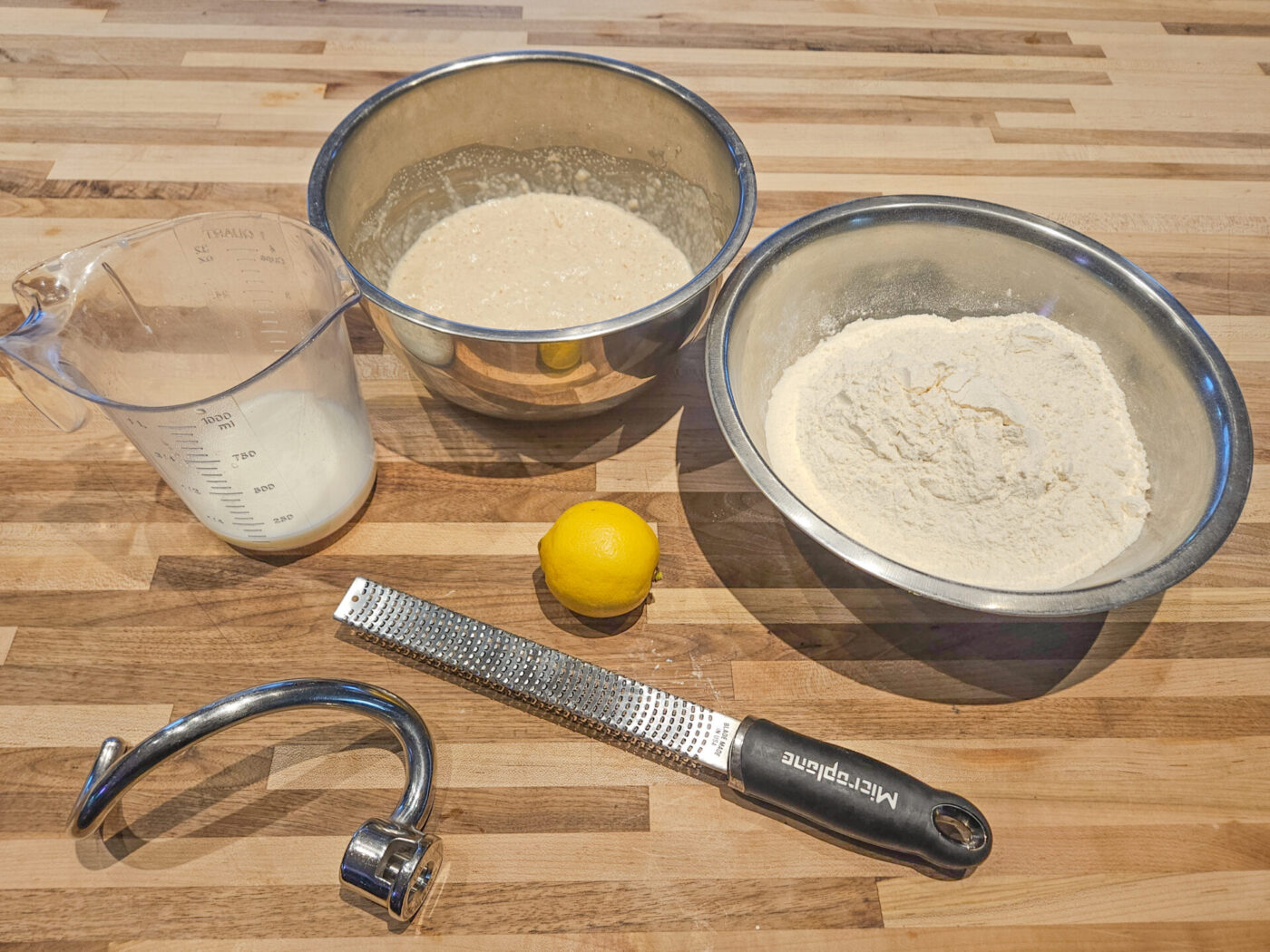 Christmas Vánočka (Houska) Recipe - Dough