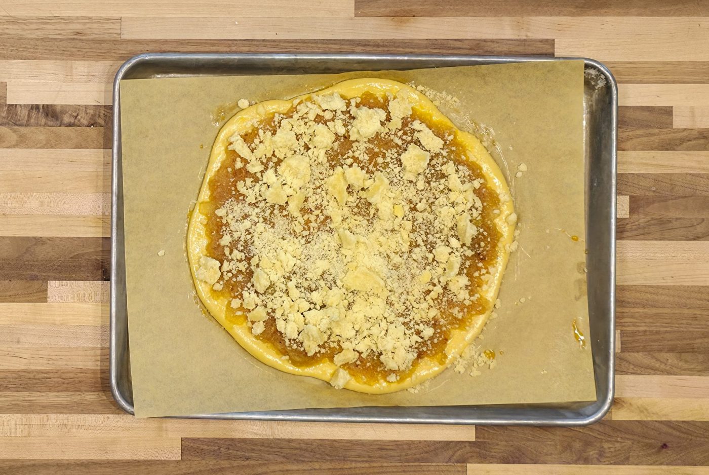 Frgal kolach with Pear - steps -13