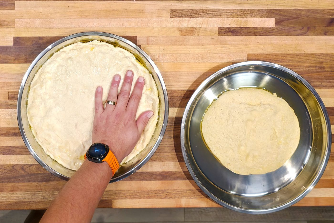 60 min. pan pizza = steps-34