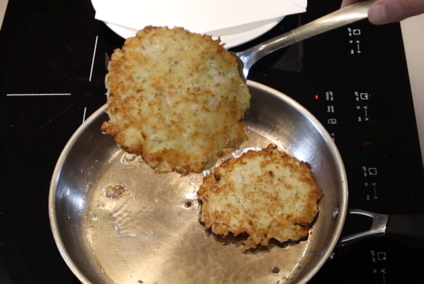 Potato Pancakes Bramboraky - Pan Fry