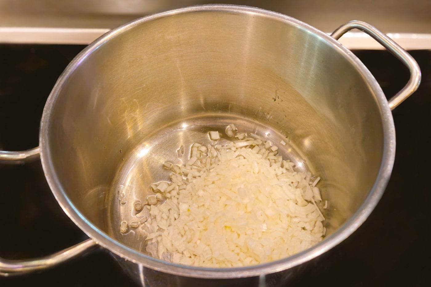 Valašská Kyselica Soup - Sauté the Base of the Soup