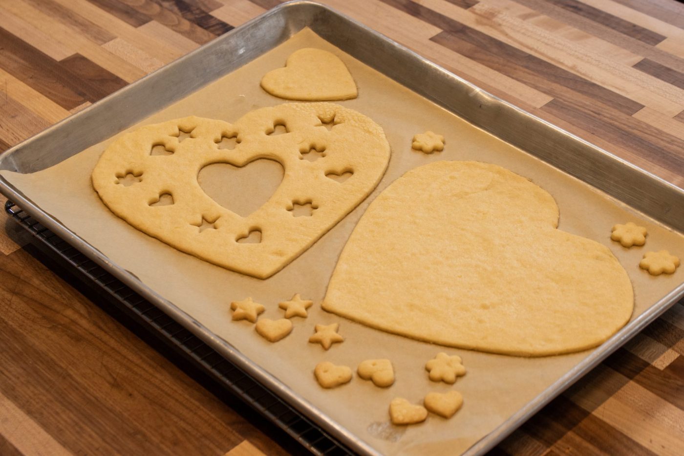 Linzer Tart Hearts - Bake