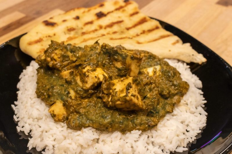 Spinach Palak Paneer