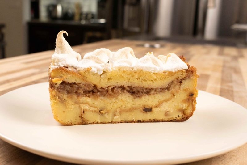 Žemlovka – Apple Bread Pudding