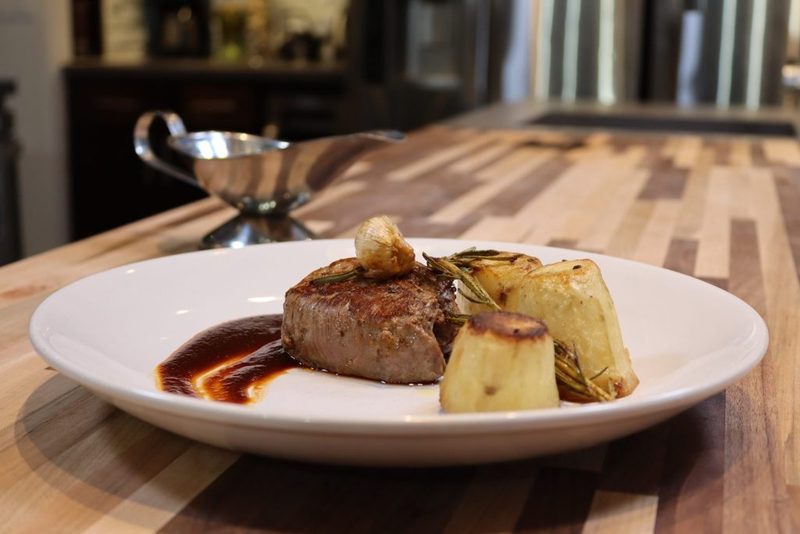 Filet Mignon with Demi-Glace Sauce