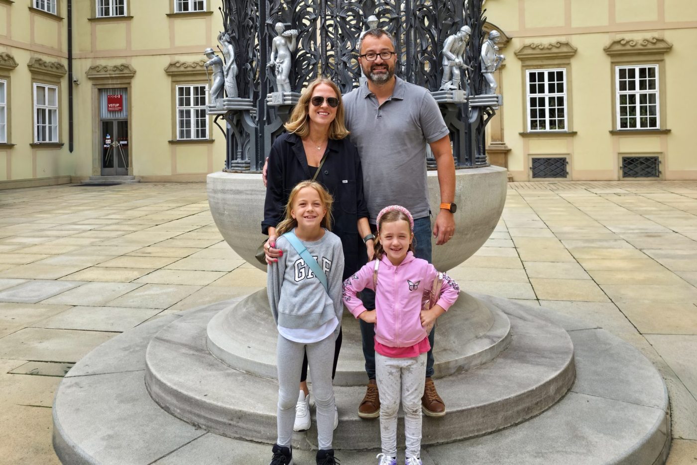 Tom Slepicka aka Tom the Chef and family